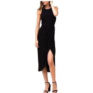 Yumi Kim Midi Wrap Dress with Slit